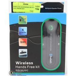 WIRELESS HANDSFREE BLUETOOTH CELLPHONE KIT