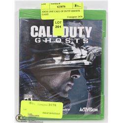 XBOX ONE CALL OF DUTY GHOSTS GAME