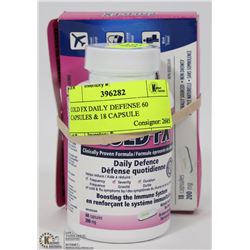 COLD FX DAILY DEFENSE 60 CAPSULES & 18 CAPSULE