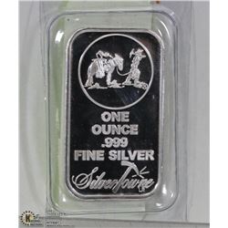 1OZ PURE SILVER BAR SILVER TOWN