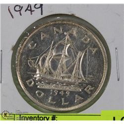 1949 CANADIAN SILVER DOLLAR