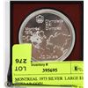Image 1 : MONTREAL 1973 SILVER  LARGE $10 DOLLAR COIN