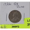 Image 1 : 1926 FIVE CENT COIN