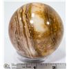 Image 1 : #5 NATURAL GREEN ONYX SPHERE BALL