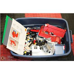 TOTE OF ASSORTED LEGO