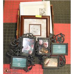 FLAT OF NEW ASSORTED PICTURE FRAMES