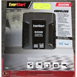 EVERSTART 800 WATT INVERTER  12 VOLT DC TO AC 115