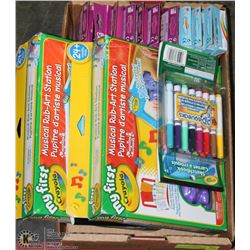 FLAT OF CHILDRENS EDUCATIONAL ACTIVITY& DRAWING SU