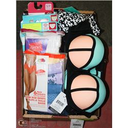 FLAT OF LADIES UNDERGARMENTS SIZE S