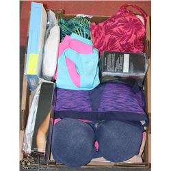 FLAT  WITH  WOMENS ASSORTED BRAS STYLES BRAND