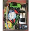 Image 1 : FLAT OF BOYS ASSORTED TOYS ,NERF GUN,BUBBLE MAKER