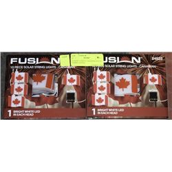 FUSION  2-10 PIECE CANADIAN SOLAR STRING LIGHTS