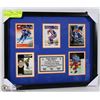 Image 1 : PAUL COFFEY EDMONTON OILERS  FRAMED CARDS