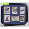 Image 1 : MIKE BOSSY EDMONTON OILERS  FRAMED CARDS