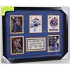 Image 1 : RYAN NUGENT-HOPKINS EDMONTON OILERS  FRAMED CARDS