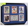 Image 1 : MARK MESSIER EDMONTON OILERS  FRAMED CARDS