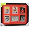 Image 1 : GORDIE HOWE DETROIT REDWINGS  FRAMED CARDS