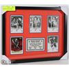 Image 1 : MAURICE RICHARD MONTREAL CANADIENS  FRAMED CARDS