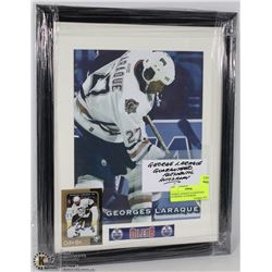 GEORGE LARAQUE GUARANTEED AUTHENTIC AUTOGRAPH