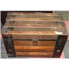 Image 1 : ANTIQUE STEAMER TRUNK W/CORBIN CABINET
