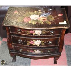 3 DRAWER NIGHT TABLE