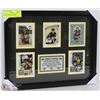 Image 1 : MARIO LEMIEUX PITTSBURGH PENGUINS  FRAMED CARDS
