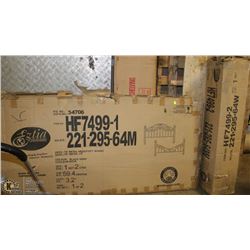 STORE RETURN QUEEN SIZE HEADBOARD AND FOOTBOARD