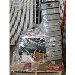 PALLET OF ASSORTED PLUMBING SUPPLIES INCL