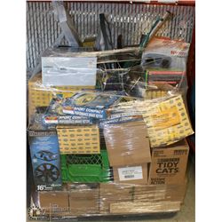 PALLET OF MISC. AUTO PARTS & COLLECTIBLES