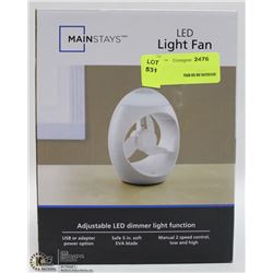 LED LIGHT FAN