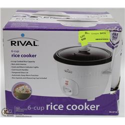 RIVAL 6 CUP RICE COOKER