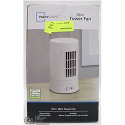 MAINSTAYS MINI TOWER FAN