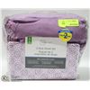 Image 1 : QUEEN SIZE 2 PK PURPLE SHEET SET