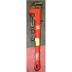 SET OF TWO RIDGID HEAVY DUTY PIPE