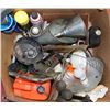 Image 1 : LARGE BOX OF SHOP/GARAGE SUPPLIES INCL.