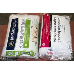 SERTA AND MAINSTAYS FIRM PILLOWS X2