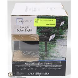 MAINSTAYS SPOTLIGHT SOLAR LIGHT