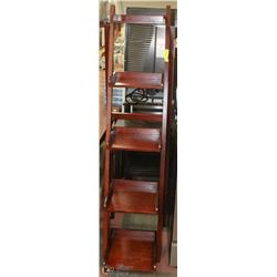 ESPRESSO COLOR 4 SHELF  STAND