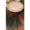 Image 1 : PIER 1 IMPORTS IRON/STONE TABLE