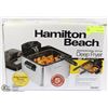 Image 1 : HAMILTON BEACH ST STEEL PROFESSIONAL DEEP FRYER