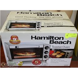 HAMILTON BEACH 4 SLICE TOASTER OVEN