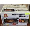 Image 1 : HAMILTON BEACH 4 SLICE TOASTER OVEN
