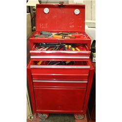 WATERLOO 7 DRAWER 2 PIECE TOOLCHEST W/ TOOLS