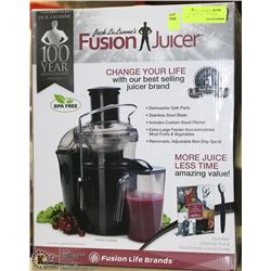 JACK LALANNE FUSION JUICER  WITH BOX