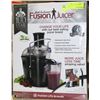 Image 1 : JACK LALANNE FUSION JUICER  WITH BOX