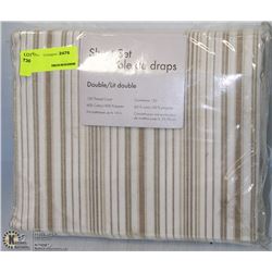 DBL SIZE SHEET SET- STRIPED