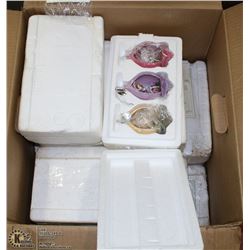 BOX OF BRADFORD EDITION ORNAMENT COLLECTION