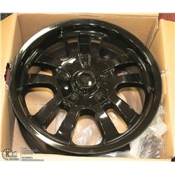 LOT OF 1 UNIVERSAL RIM - BLACK COLOR