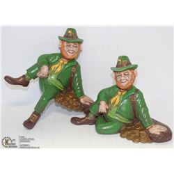 PAIR OF LEPRECHAUNS