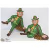 Image 1 : PAIR OF LEPRECHAUNS
